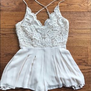 Lord & Taylor Lace Romper